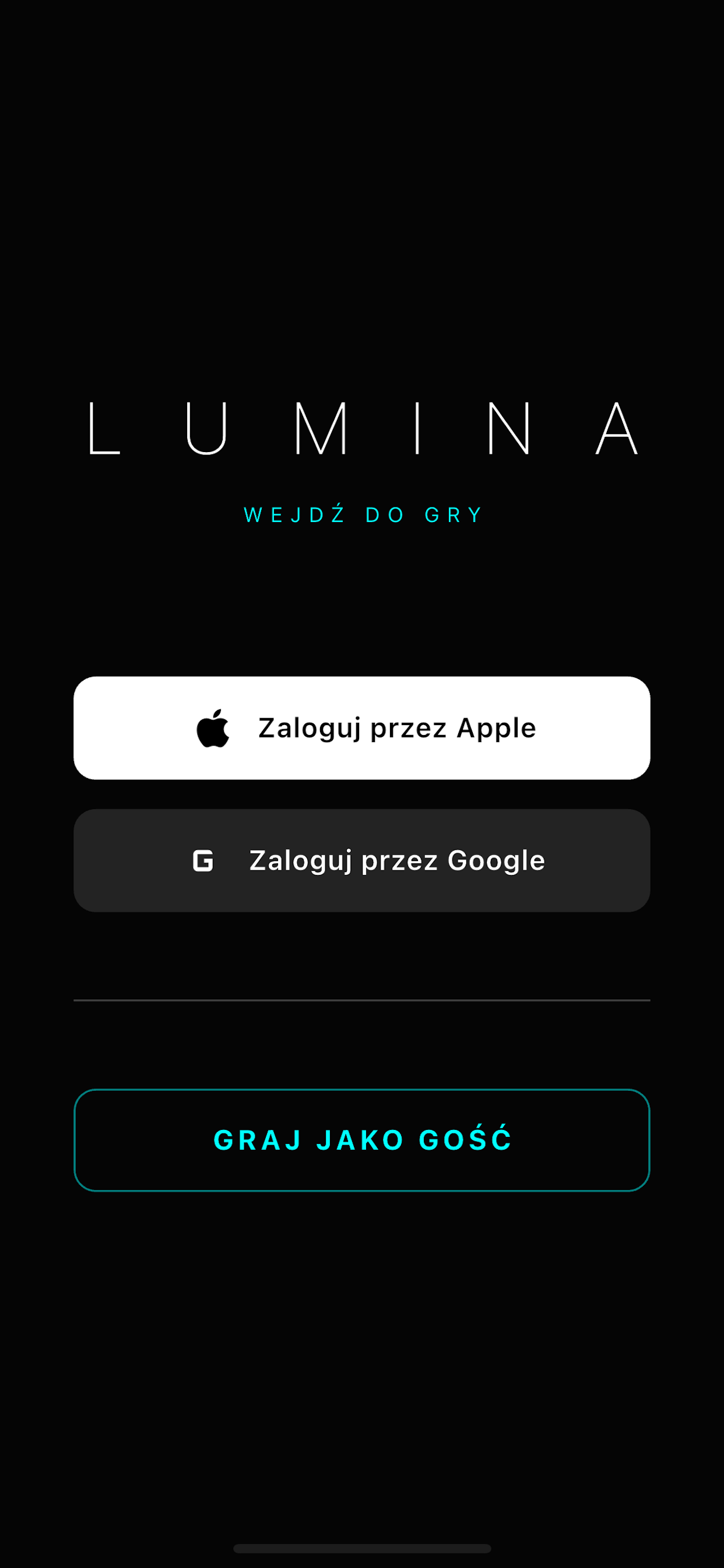 Zrzut ekranu Lumina 1